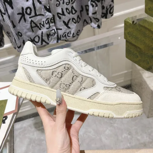Gucci Mens Shoes Sneakers Luxury Brand Fashion Men's Gucci Re-Web trainer in leather with Original Box Whatsapp 
