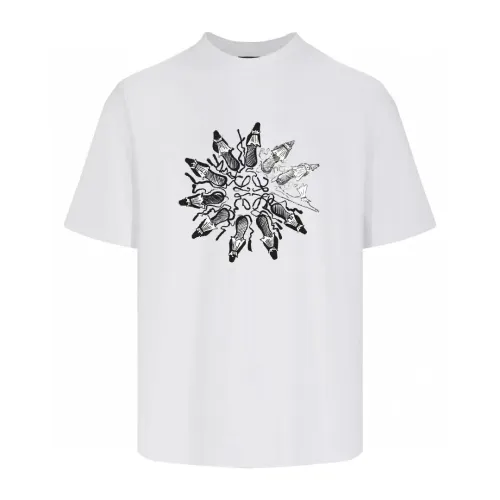 Loewe Luxury Brand Men Womens Short Sleeve T-Shirt   