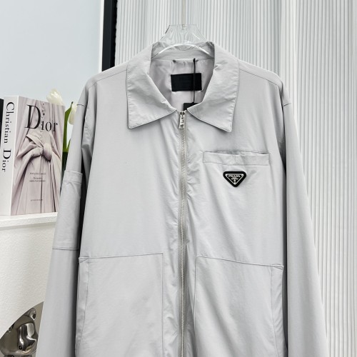 Prada Men Womens Coat Jacket Luxury Brand Womens Jackets Top Quality   