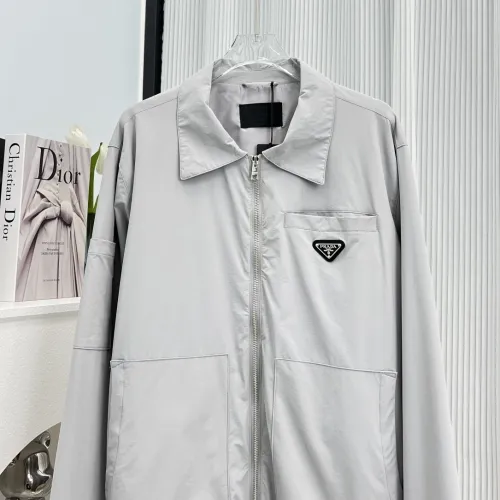 Prada Men Womens Coat Jacket Luxury Brand Womens Jackets Top Quality   