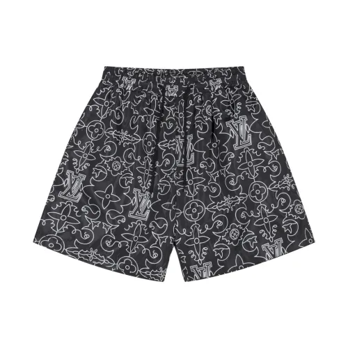 Louis Vuitton Luxury Brand Women Mens Pant Short   