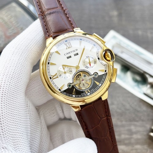 Cartier Mens Watch Luxury Brand Design Fashion Type with Original Box