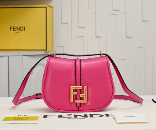 Fendi Womens Bag Shoulder Bags Luxury Brand Fendi C‘mon Fashion Bags for Women with Original Box  