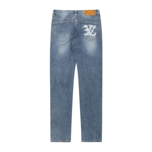 Louis Vuitton Luxury Brand Women Mens Pant Jeans   