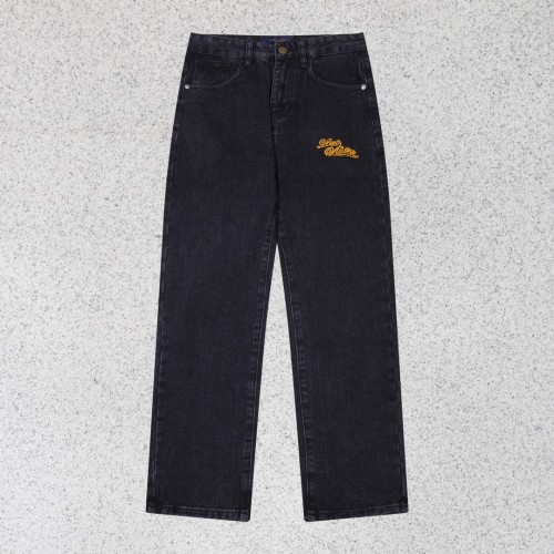Louis Vuitton Luxury Brand Women Mens Pant Jeans   H538