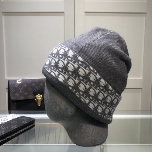 Dior Men Womens Knit Hat Luxury Brand Design Dior Cap with Original Box  