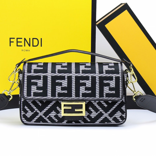 Fendi Womens Bag Shoulder Bags Luxury Brand Baguette bag Fashion Bags for Women with Original Box 8BR600A72VF1AQA