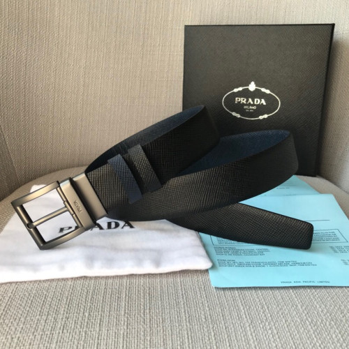 Prada Mens Belt Luxury Brand Fashion Men Belts with Original Box