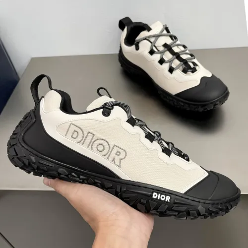 Dior Mens Shoes Sneakers Luxury Brand B28 SNEAKER DIORIZON DERBY SHOE Dior Oblique Jacquard and Rubber with Original Box 3SN277ZJW_H969