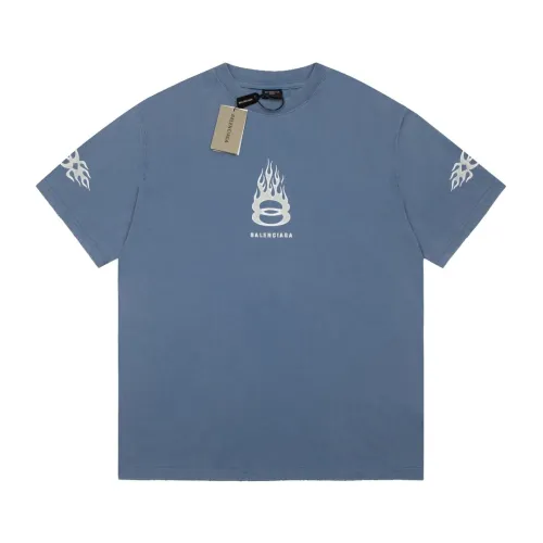 Balenciaga Luxury Brand Women Mens Short Sleeve T-Shirt   
