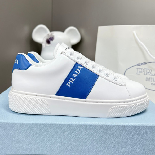 Prada Womens Shoes Casual Luxury Brand Breathable Prada sneakers with Original Box