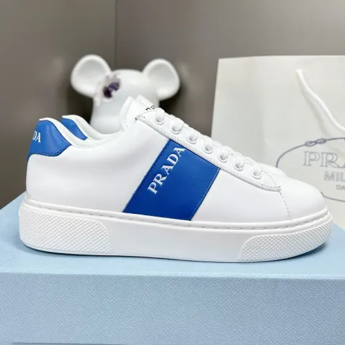 Prada Womens Shoes Casual Luxury Brand Breathable Prada sneakers with Original Box