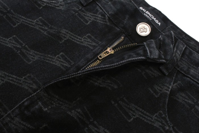 Balenciaga Luxury Brand Women Mens Pant Jeans with Original Box   