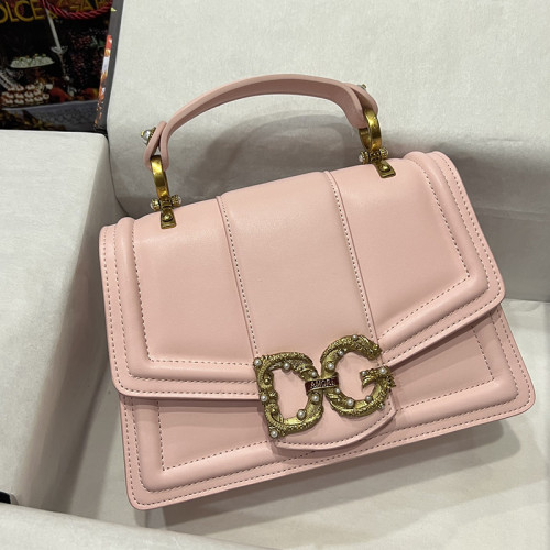 Dolce&Gabbana Womens Bags Shoulder Bag in quilted nappa leather Luxury Brand with Original Box  