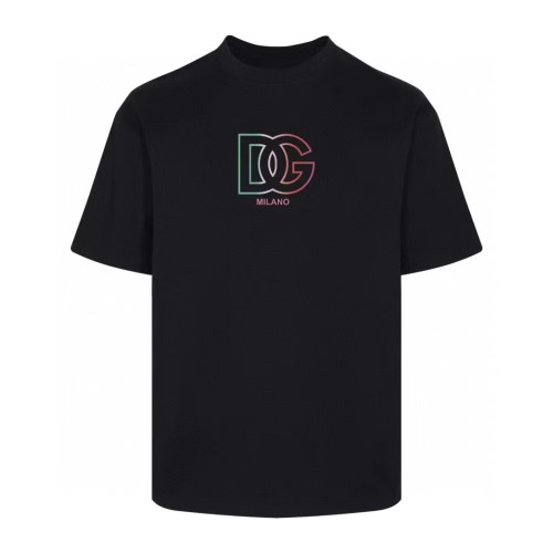 Dolce&Gabbana Luxury Brand Women Mens Short Sleeve T-Shirt   