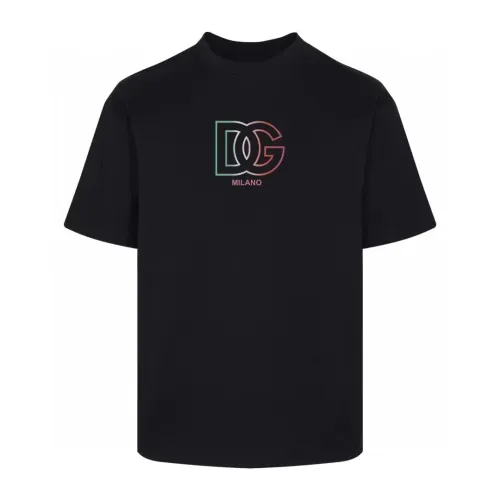 Dolce&Gabbana Luxury Brand Women Mens Short Sleeve T-Shirt   