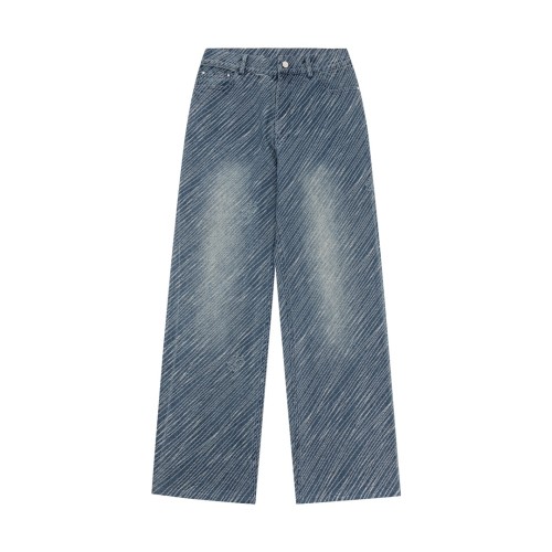 Louis Vuitton Luxury Brand Women Mens Pant Jeans   