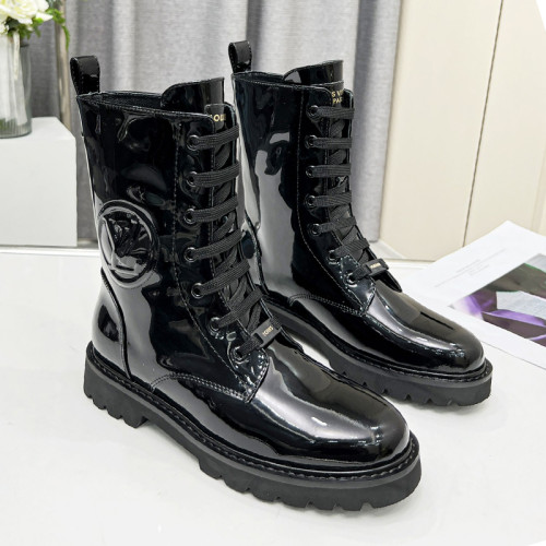 Louis Vuitton Women Shoes Boots Luxury Brand ANKLE BOOT TERRITORY FLAT RANGER with Original Box 1AABC8