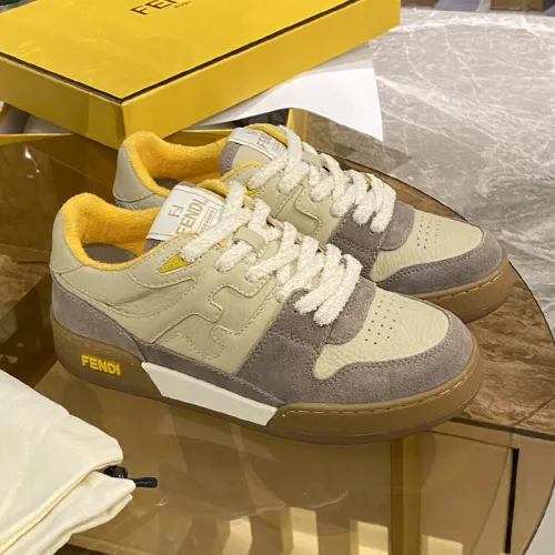 Fendi Mens Shoes Fashion Sneakers Luxury Brand Casual Fendi Trainer Sneakers Match Basse Shoes for Men with Original Box