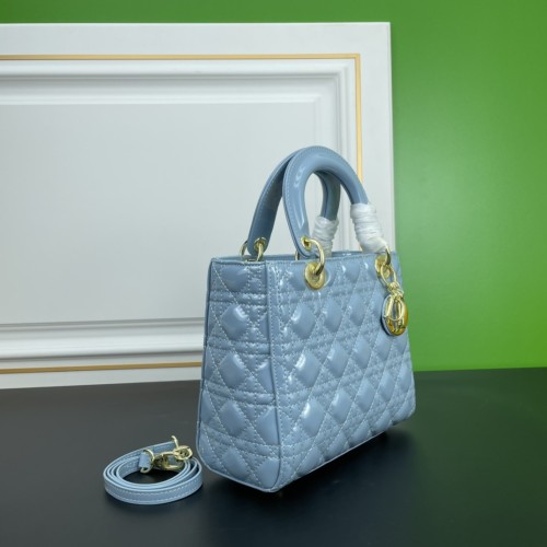 Dior Womens Bags Handbags Luxury Fashion MINI LADY DIOR BAG M0505OWCB_M323 with Original Box  