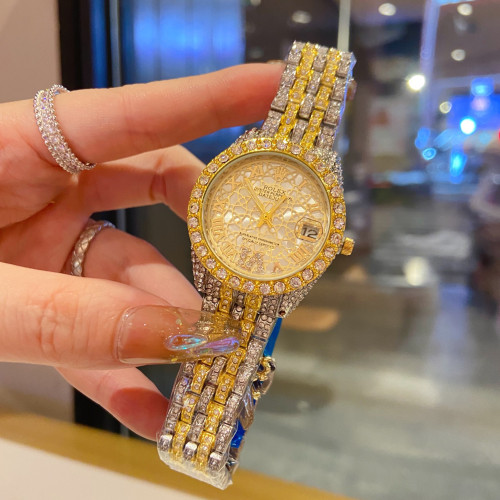 Rolex Womens Watch Luxury Brand Design Fashion Type with Original Box