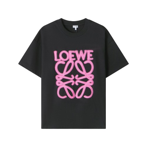 Loewe Luxury Brand Men Womens Short Sleeve T-Shirt   