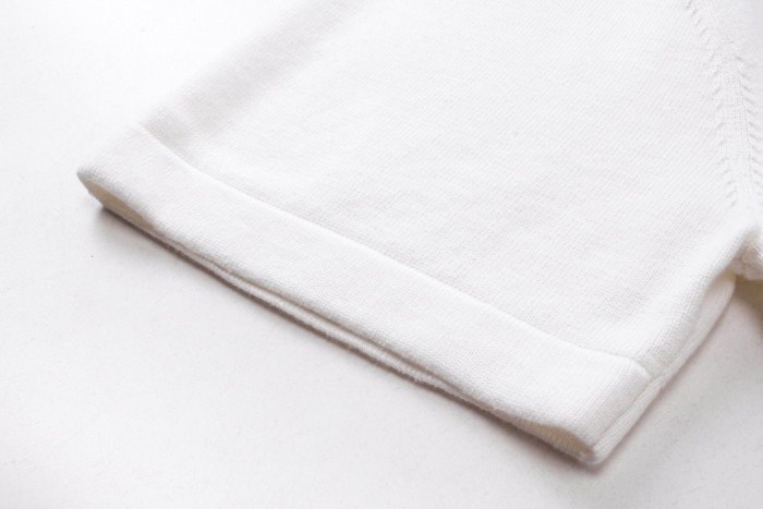Louis Vuitton Luxury Brand Men Womens Knit Short Sleeve T-Shirt   