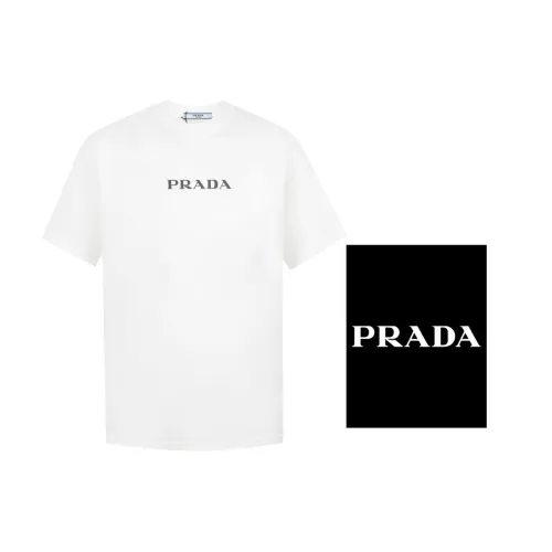 Prada Luxury Brand Men Womens Short Sleeve T-Shirt   