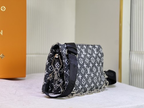 Louis Vuitton Womens Bags Messenger Shoulder Bags Luxury Brand COUSSIN PM M20379 with Original Box Monogram embossed puffy lambskin