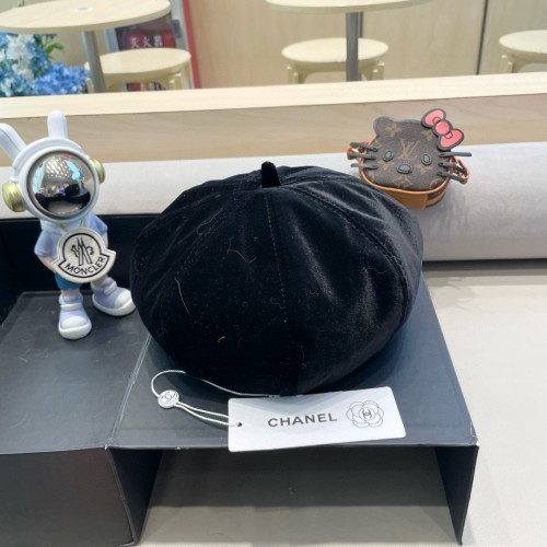 Chanel Womens Hats Luxury Brand Beret Hat with Original Box  