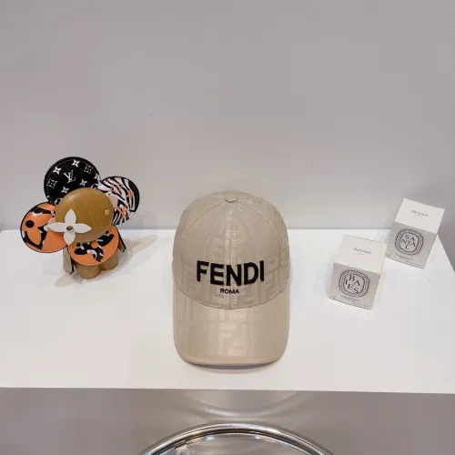 Fendi Men Womens Baseball Hat Luxury Brand Design Fendi Cap with Original Box  