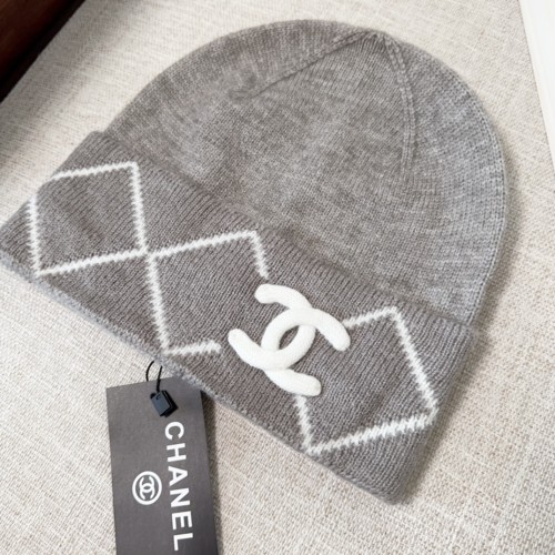 Chanel Womens Hats Luxury Brand Knit Hat with Original Box  