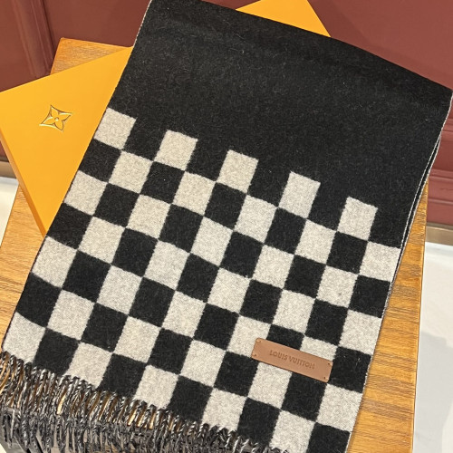 Louis Vuitton Scarves Men Womens Fashion Scarf with Original Box   