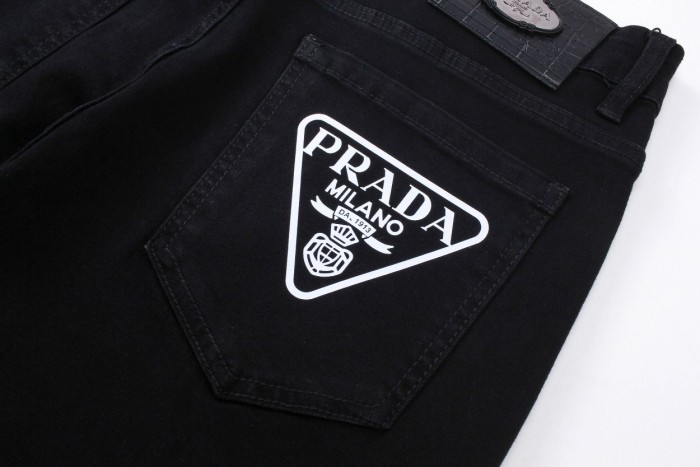 Prada Luxury Brand Women Mens Pant Jeans   