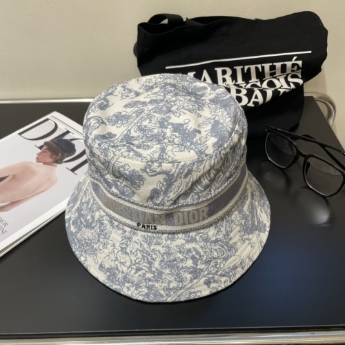 Dior Men Womens Bucket Hat Luxury Brand Design Dior Cap with Original Box  