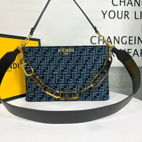 Fendi Womens Bags Shoulder Bag O ‘LOCK Zip Luxury Brand Fashion Bags for Women with Original Box  