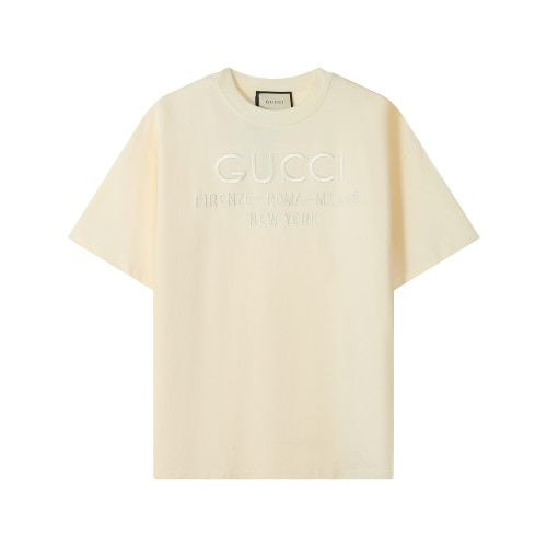 Gucci Luxury Brand Women Mens Short Sleeve T-Shirt   