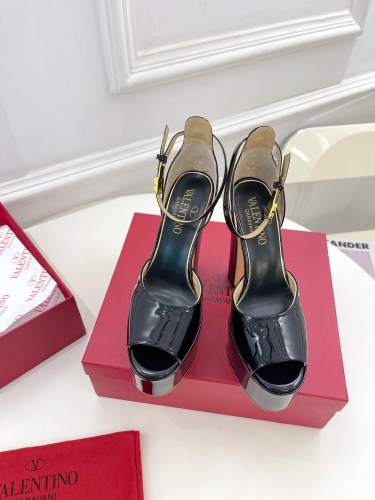 Valentino Garavani Women Fashion Shoes Pumps Luxury Brand Vlogo Signature Calfskin with Original Box 15cm Heel Whatsapp 