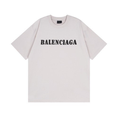 Balenciaga Luxury Brand Women Mens Short Sleeve T-Shirt   