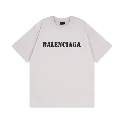 Balenciaga Luxury Brand Women Mens Short Sleeve T-Shirt   