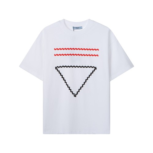 Prada Luxury Brand Men Womens Short Sleeve T-Shirt   
