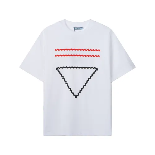 Prada Luxury Brand Men Womens Short Sleeve T-Shirt   