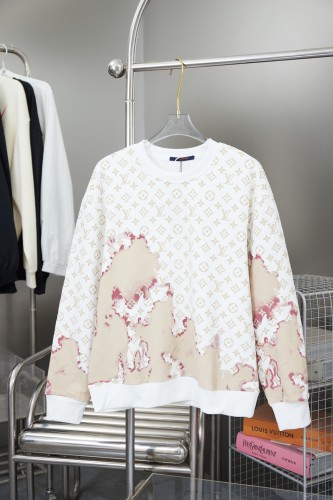 Louis Vuitton Womens Mens Long Sleeve Sweatshirt Luxury Brand Mens Sweatshirts   