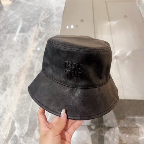 Miumiu Womens Cap Bucket Hat Luxury Brand with Original Box  