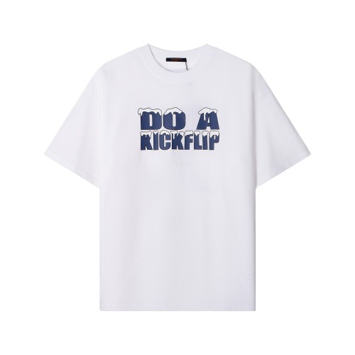 Louis Vuitton Luxury Brand Men Womens Short Sleeve T-Shirt   