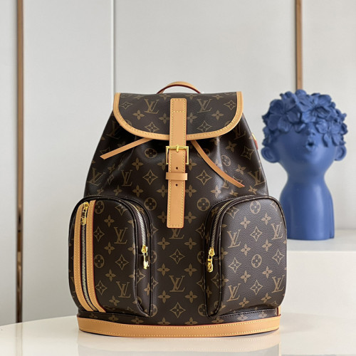 Louis Vuitton Womens Mens Unisex Bags Backpacks Luxury Fashion M40107 Bosphore Backpack without Original Box  