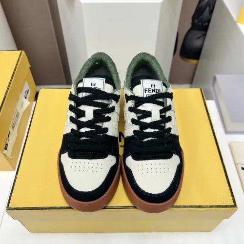 Fendi Mens Shoes Fashion Sneakers Luxury Brand Casual Fendi Trainer Sneakers Match Basse Shoes for Men with Original Box