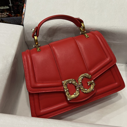 Dolce&Gabbana Womens Bags Shoulder Bag in quilted nappa leather Luxury Brand with Original Box  