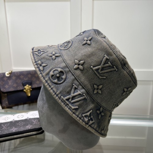 Louis Vuitton Womens Mens Cap Bucket Hat Luxury Brand with Original Box  