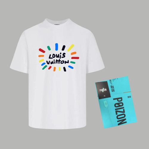 Louis Vuitton Luxury Brand Men Womens Short Sleeve T-Shirt   